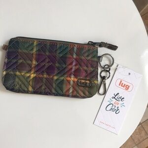 Lug change purse with ID slot NWT